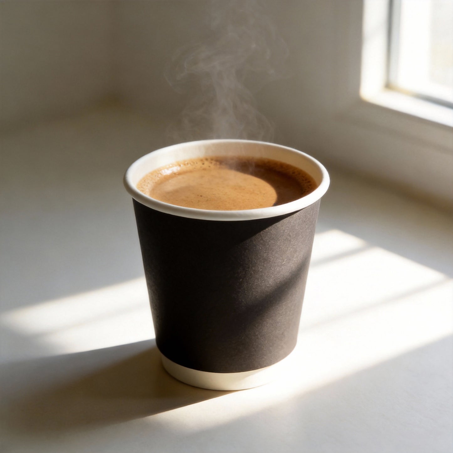 Manufacturer Wholesale Double Wall Paper Cups Premium Thickened Hollow Disposable for Commercial Advertising & Office Reception