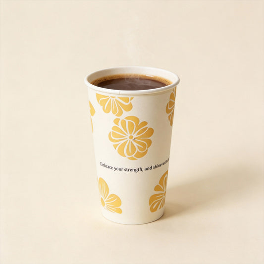 Hot-selling Wholesale 16oz Paper Coffee Cups Thickened Double Wall Food Grade Disposable for Hot Cold Drinks Milk Tea & Coffee
