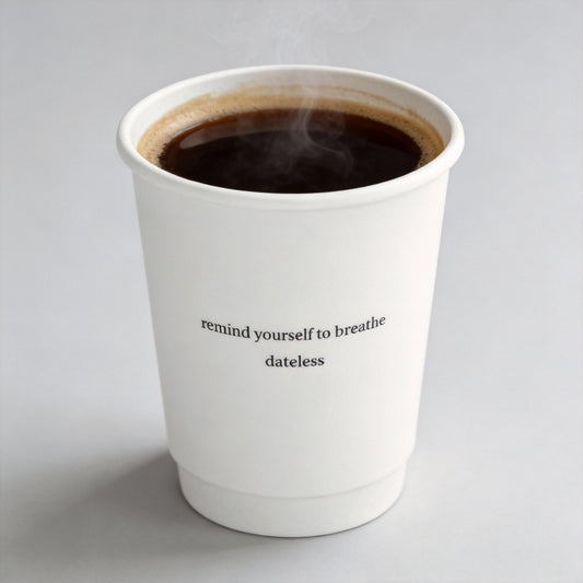 Wholesale Disposable White Coffee Cups Double-layer Coated Hollow Anti-scalding for Hot Drinks Milk Tea & Coffee