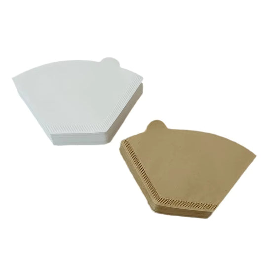 Sector Coffee Filters, 4-6 Cup Size, Bleached White, 100 Count, for Restaurants & Offices