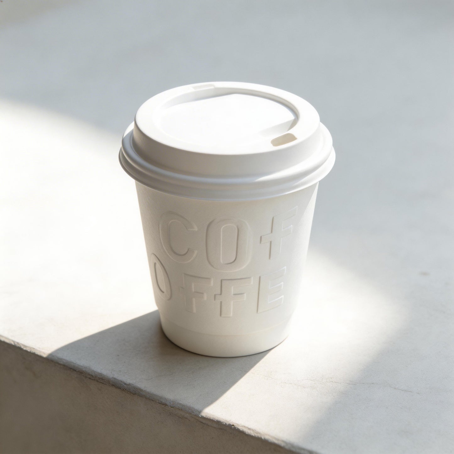 Printed Paper Cup - Disposable Concave-convex Hollow with Custom Logo for Coffee Milk Tea Commercial Hot Drink Takeaway