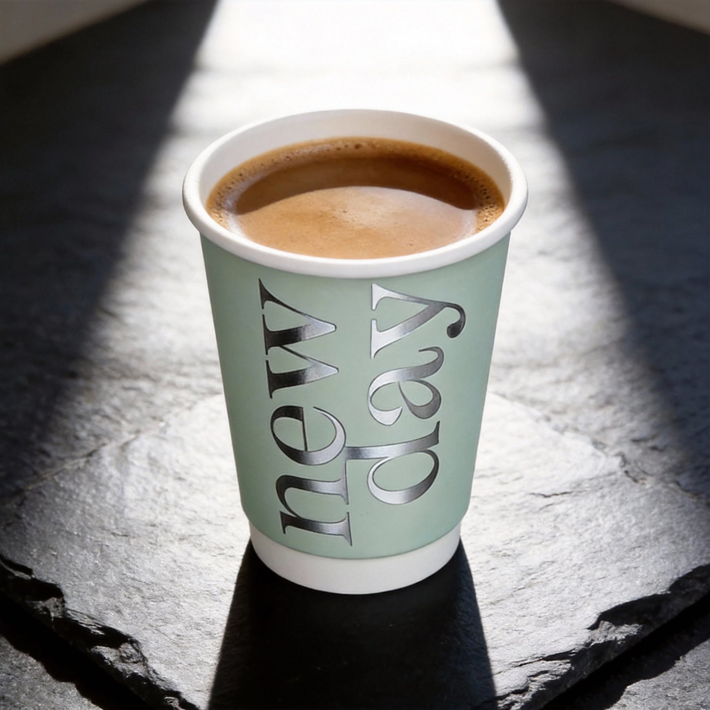 12oz Insulated Paper Cup Wholesale Silver Foil Thickened with Lid for Coffee Milk Tea Commercial Takeaway