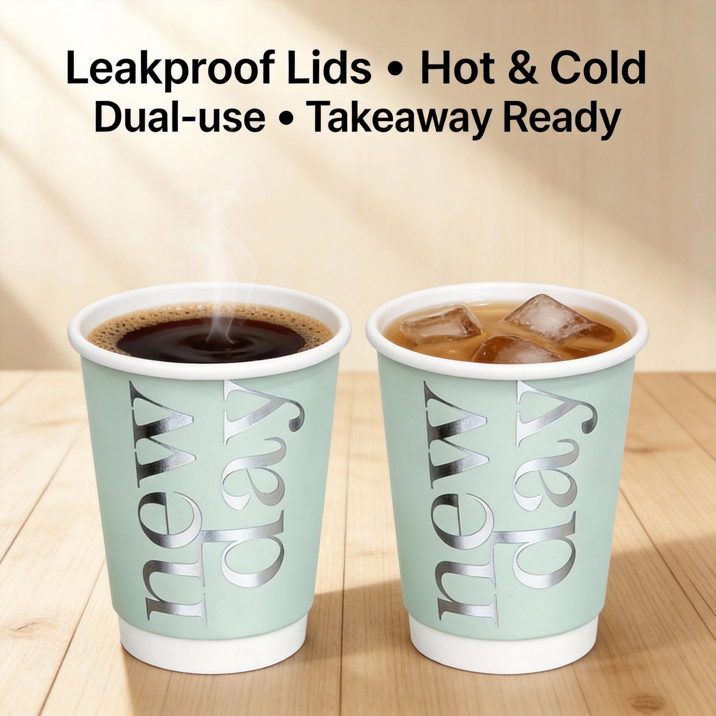 12oz Insulated Paper Cup Wholesale Silver Foil Thickened with Lid for Coffee Milk Tea Commercial Takeaway