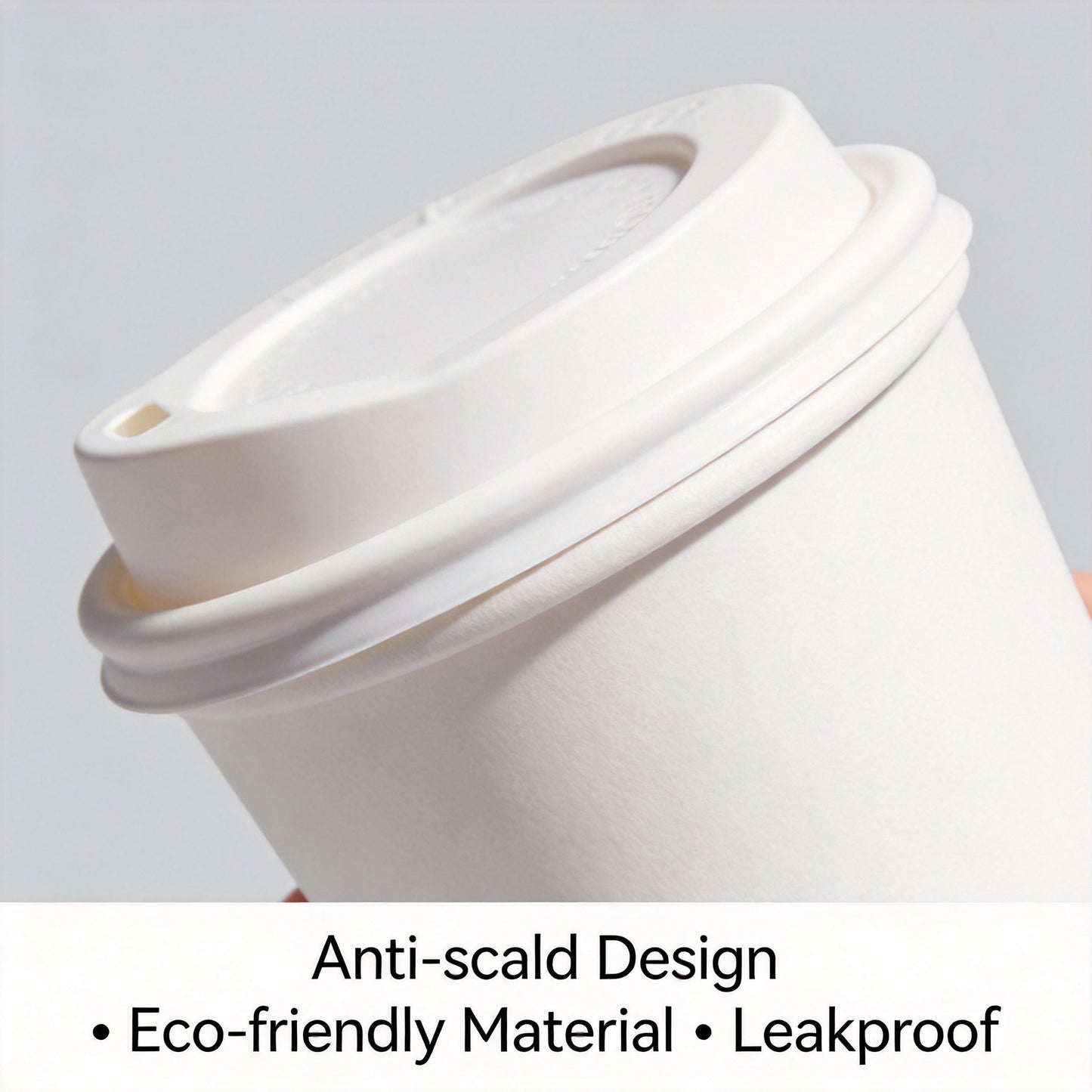 Customizable Double-Wall Disposable Paper Coffee Cup with Lid Eco-Friendly and Unearth Customized Colors for Camping